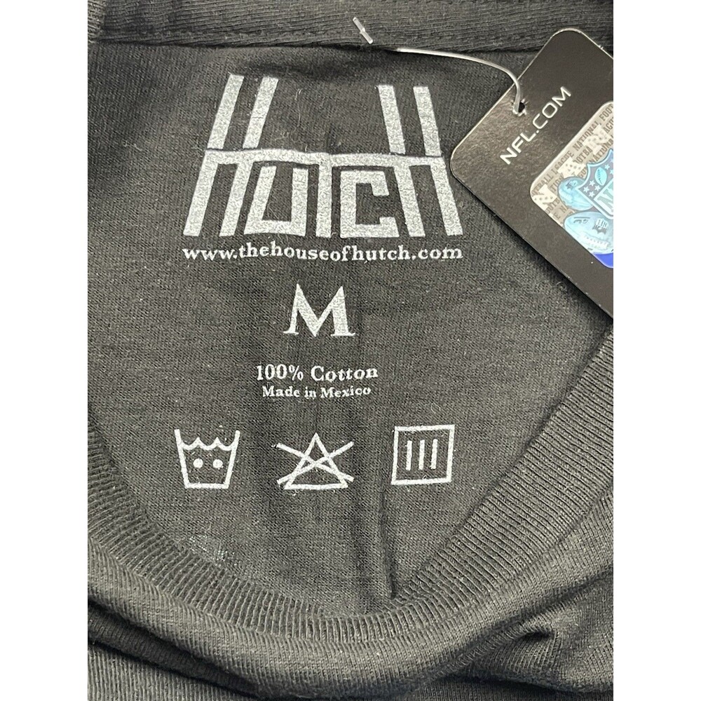 Detroit Lions Hutch Unbroken Men’s Medium Black Graphic Short Sleeve T-Shirt NWT - Picture 6 of 6